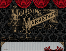 Tablet Screenshot of mourningmarket.com